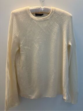 Vineyard Vines Classic Cream Cashmere Crewneck Sweater - Women